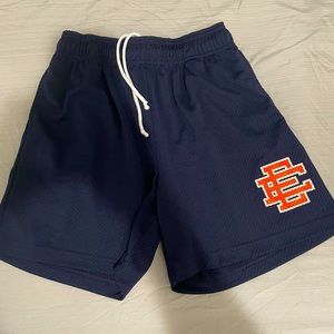 Eric Emanuel Navy shorts worn one time. Size Medium.